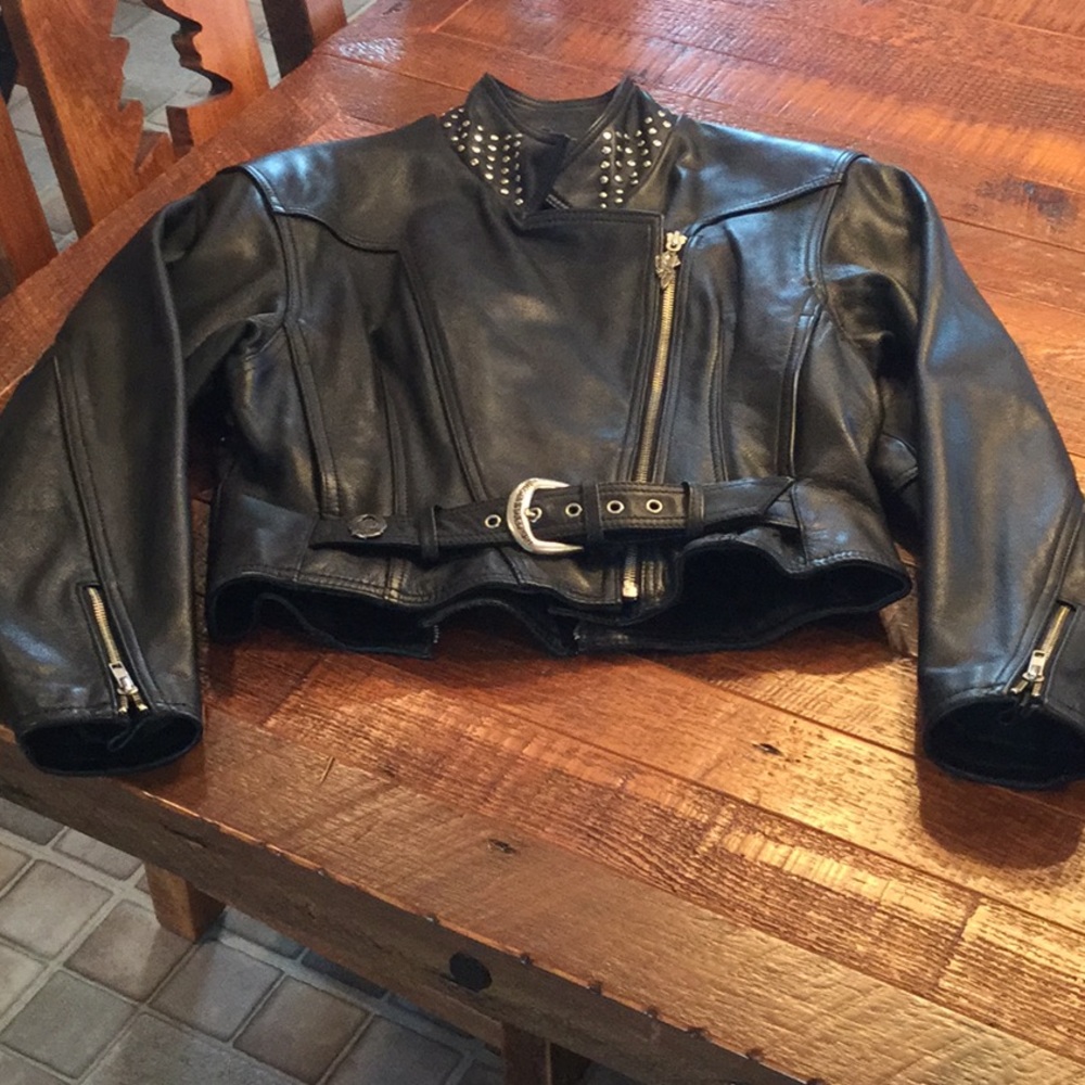 HARLEY DAVIDSON LEATHER RIDING JACKET